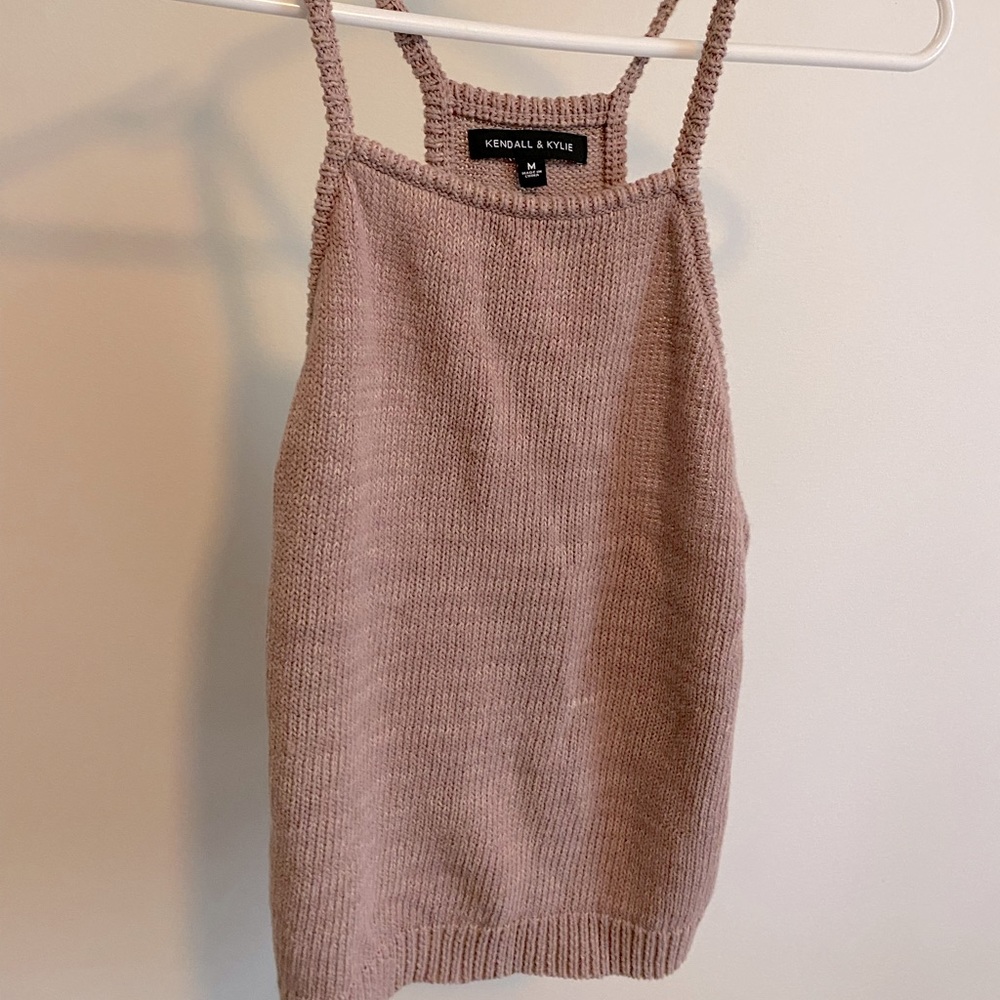 Knitted tank